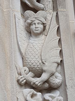 Cathédrale de Lausanne - Mélusine